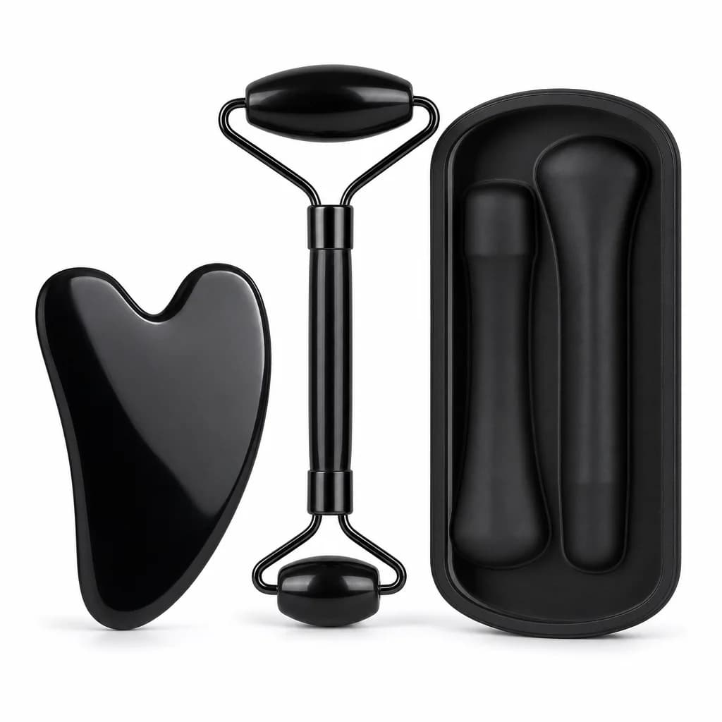 Ice Face Roller & Gua Sha Set